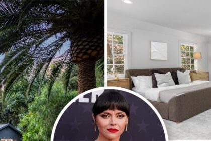 Christina Ricci lists the LA home she shared with her ex-husband for .25M